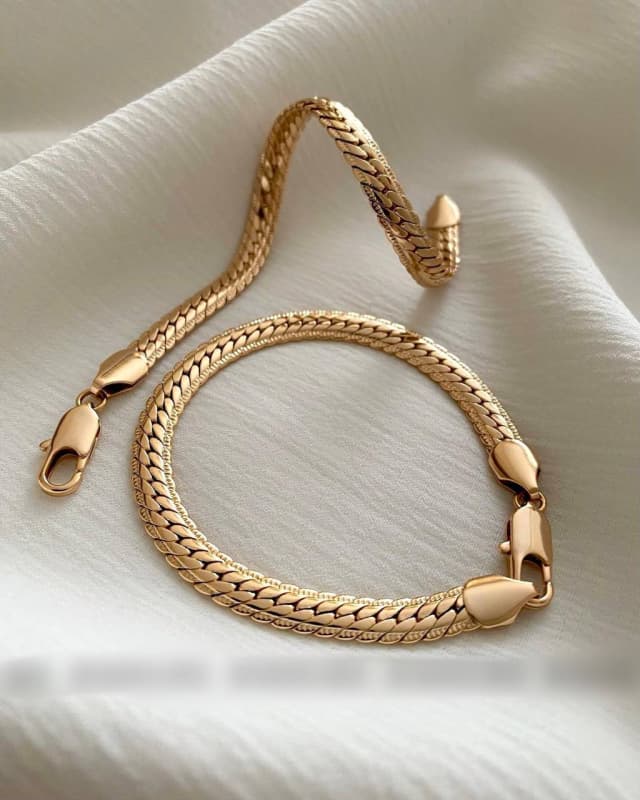 دستبند زنانه بافت مارک ysx