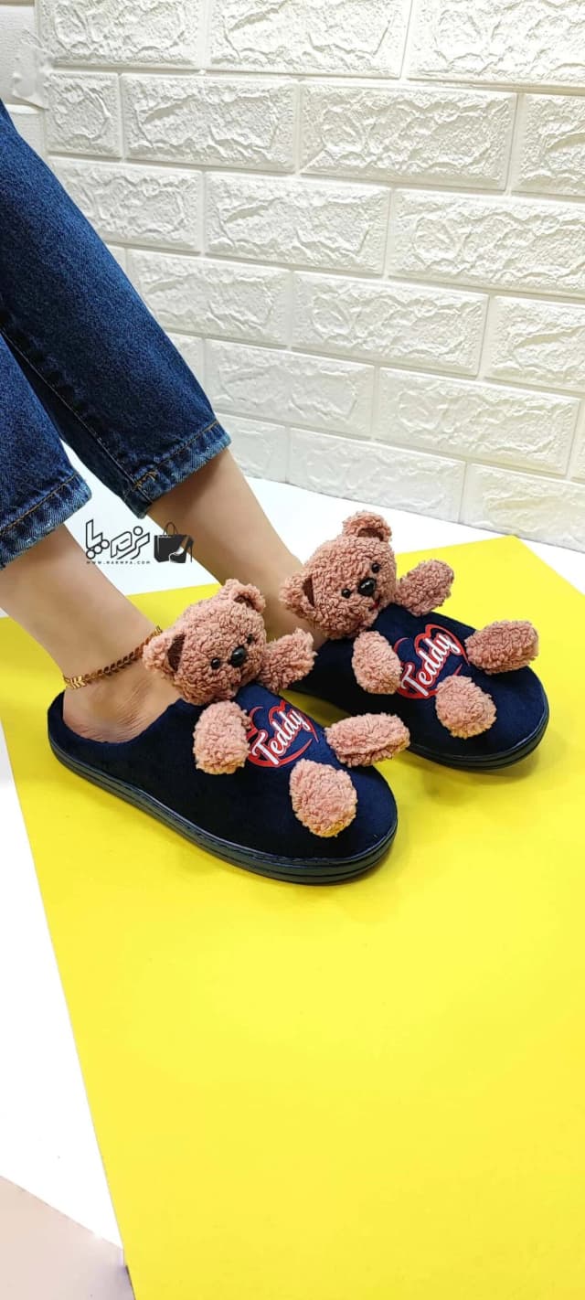 پاپوش نرم مدل خرسی