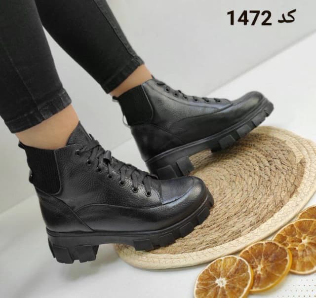 حراج ویژه این هفته کفش نیم بوت زنانه و دخترانه مدل بغل کش