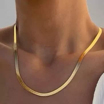 زنجیر هرینگبون ماری طلایی