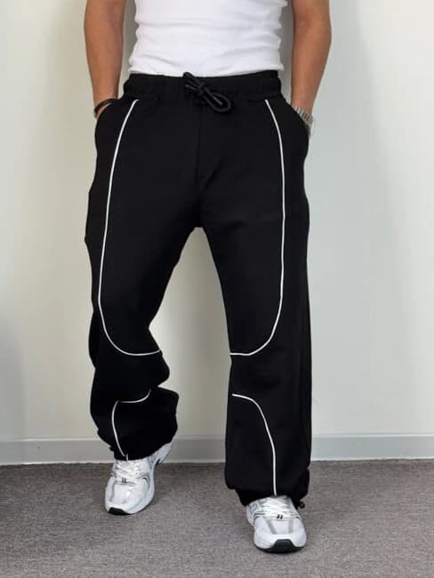 شلوار اسلش بگ مغزی خور