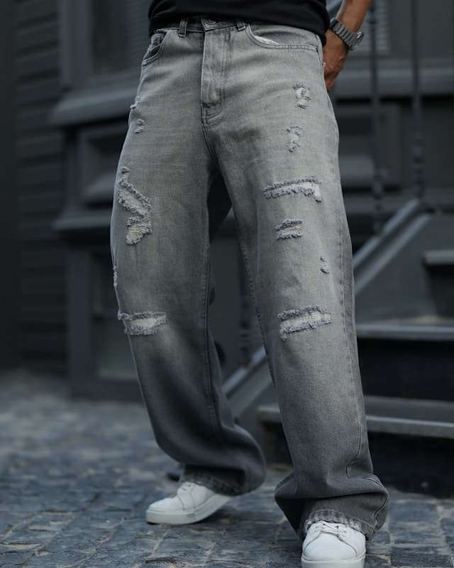 شلوار جین بگ8004