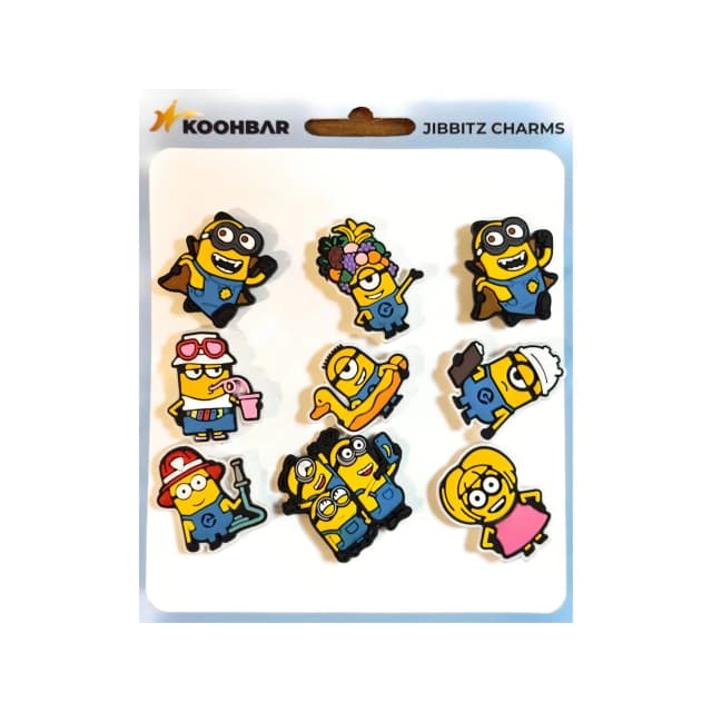 کالکشن جیبیتز شیما مدل 9 عددی مینیون اردکی