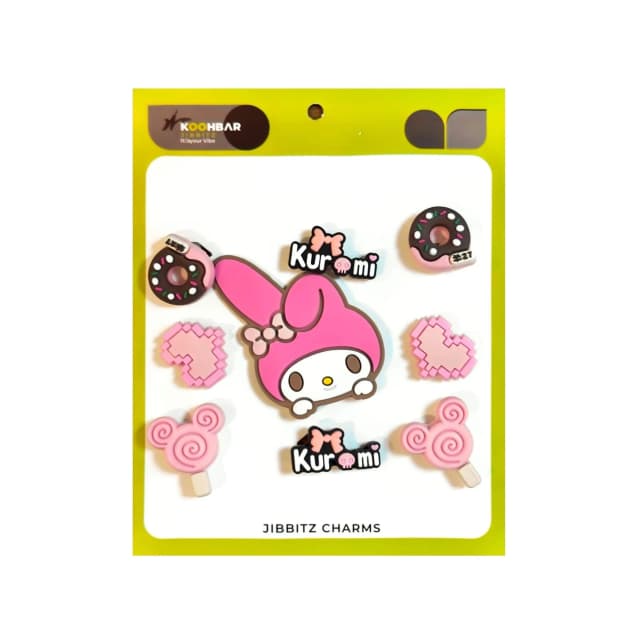 کالکشن جیبیتز شیما مدل 9 عددی کرومی و دونات و آبنبات