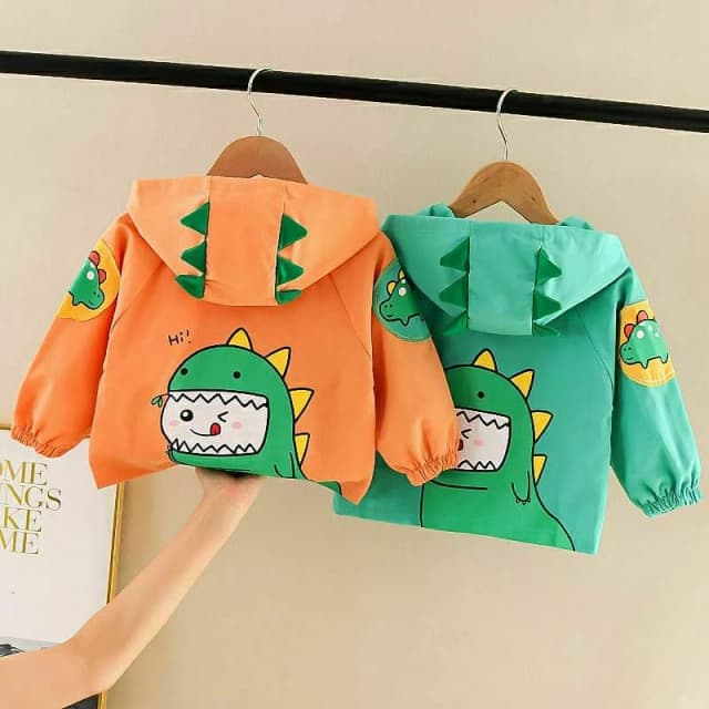 بارانی اسپرت کتان دایناسور