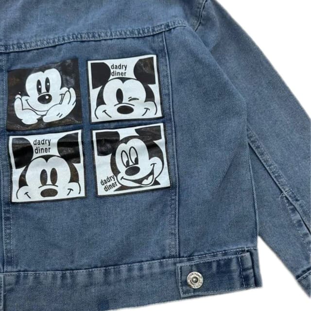 کت جین دخترانه طرح میکی