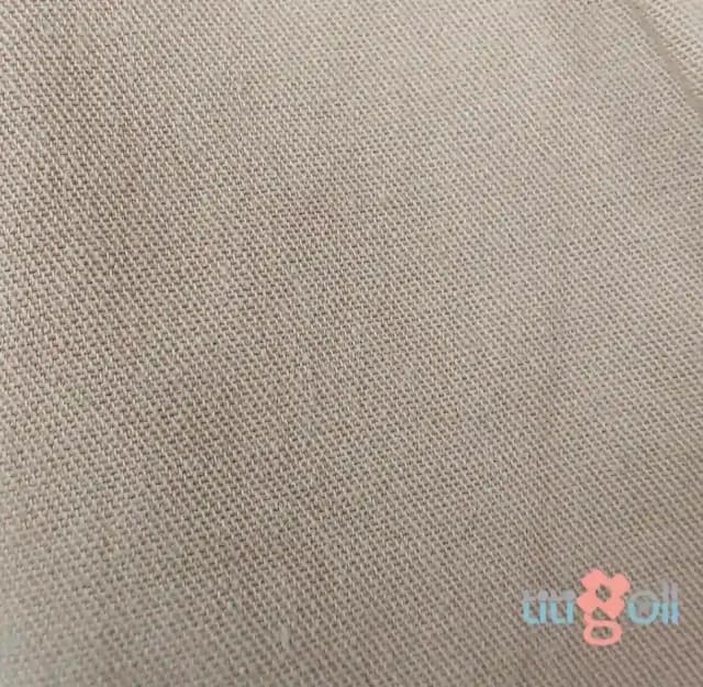 بارانی دخترانه کتان یقه گیپور