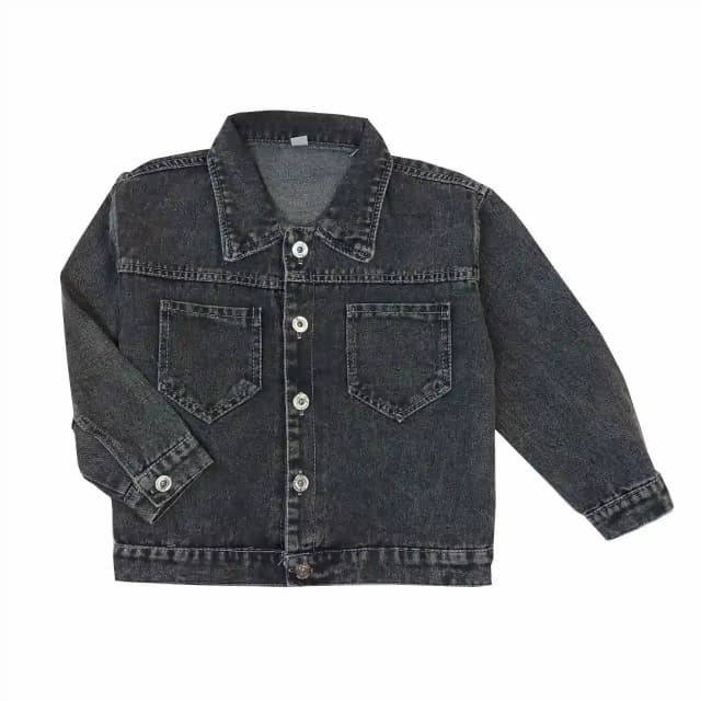 کت جین دخترانه پولکی