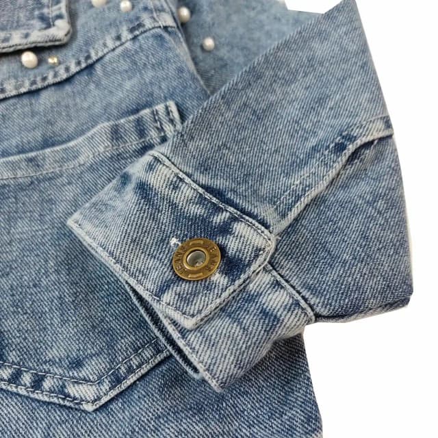 کت جین مرواریدی دخترانه