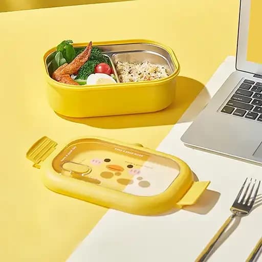 پخش عمده ظرف غذای کودک طرح جوجه تک و عمده کد L887