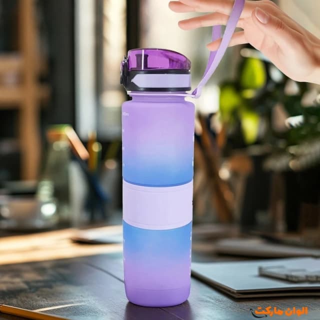 خرید قمقمه سیلیکونی طرح Hello تک و عمده کد L862