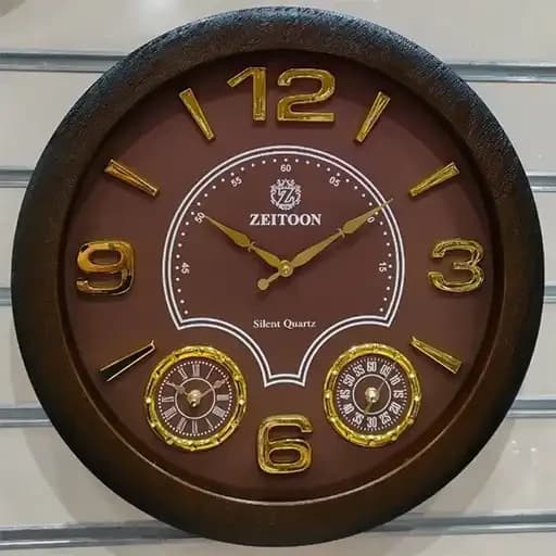 خرید ساعت دیواری زیتون مدل یاقوت تک و عمده کد L824