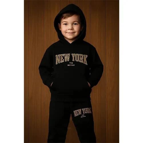 ست هودی شلوار بچگانه مدل جدید تک وعمده کد G5098