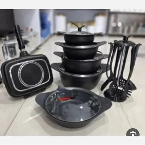 سرویس قابلمه چدن آر اس کا  20 پارچه تک و عمده کد G5176