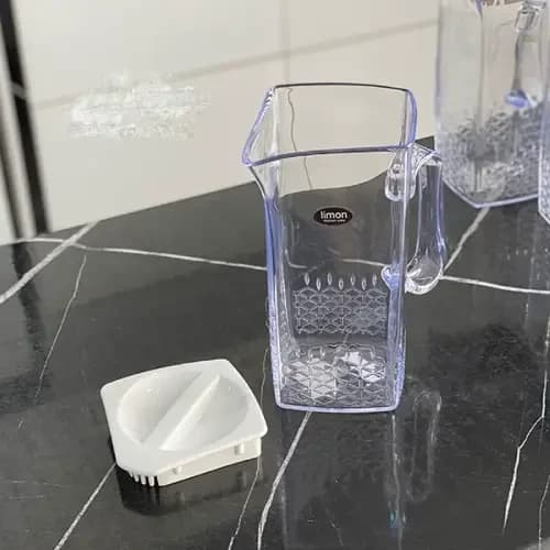 پارچ 4 گوش اکرولیک لیمون کد E1043 تک و عمده