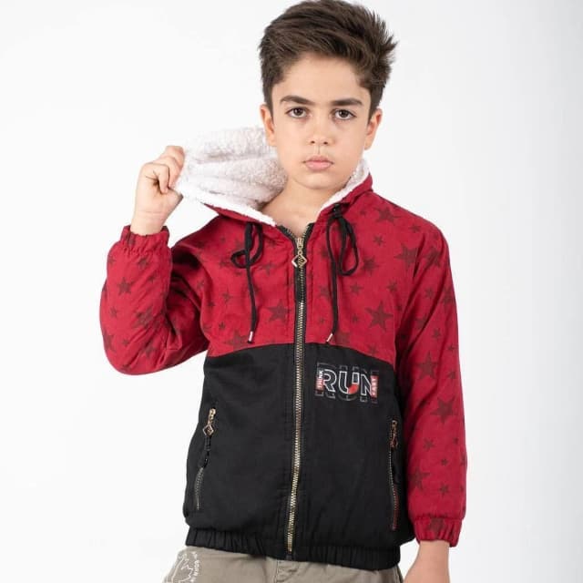 سویشرت بچگانه طرح ستاره قرمز