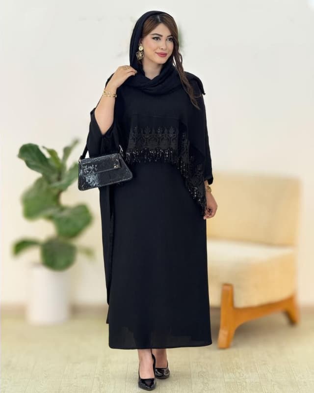 ست فوق العاده و زیبا پیراهن رویه دار فاخر 