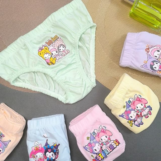 شورت دخترانه نخی لیفه ای  اسلیپ سایز لارج