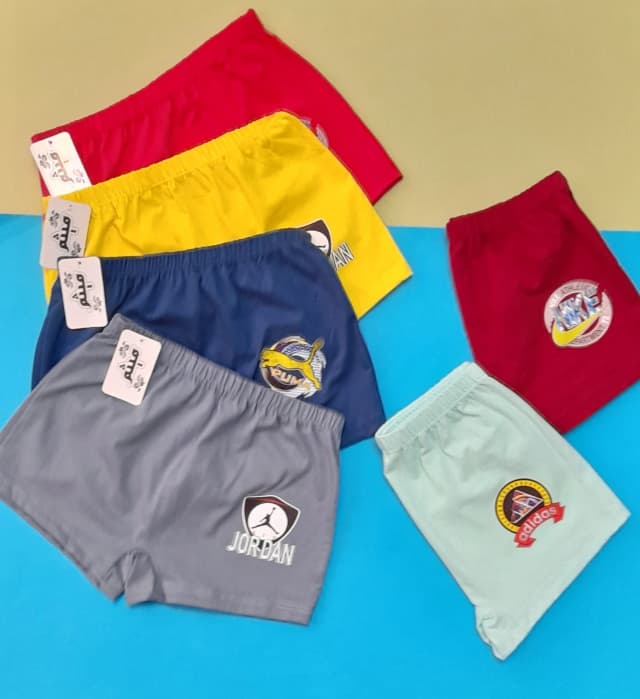 شورت پادار پسرانه برند میثم نخ پنبه