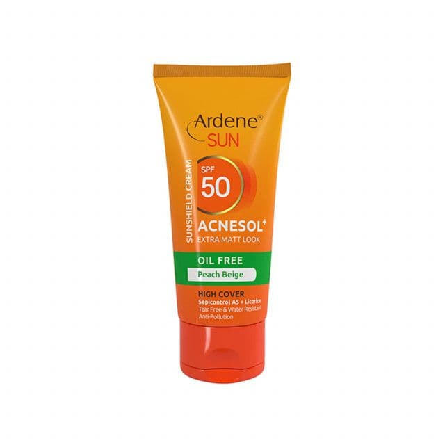 کرم ضد آفتاب فاقد چربی آردن مدل Acnesol SPF50 وزن 50 گرم – بژ هلویی
