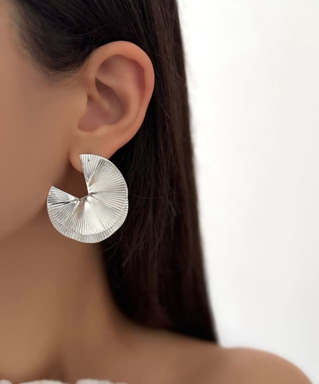 گوشواره وارداتی دایره متحرک