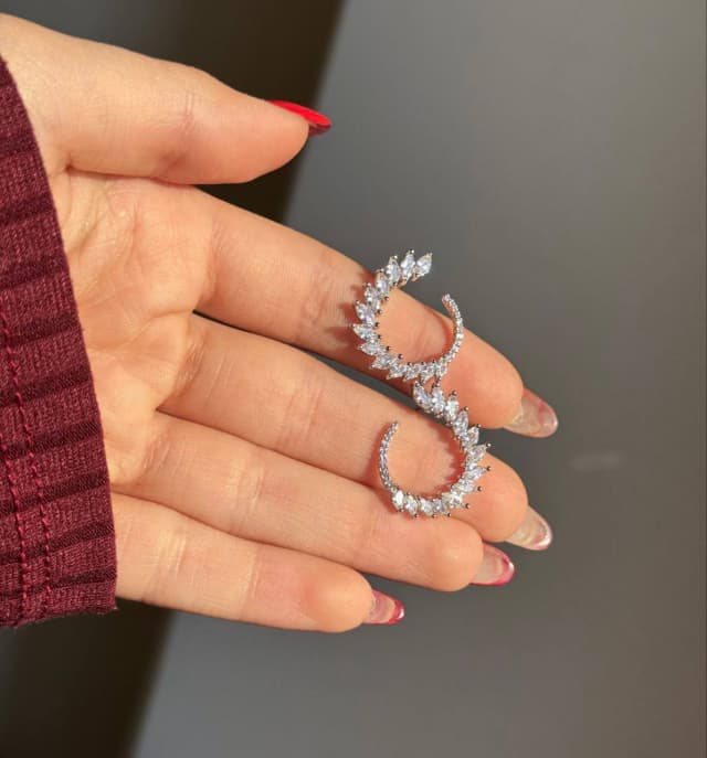 گوشواره جواهری کد ۲