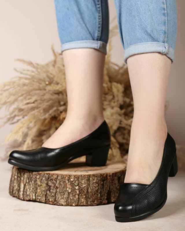 کفش طبی مجلسی پاشنه دار زنانهds00360