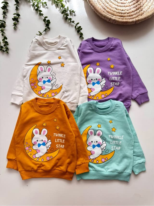 بلوز دورس سایز ۳۵ تا ۴۵ خرگوش و ماه