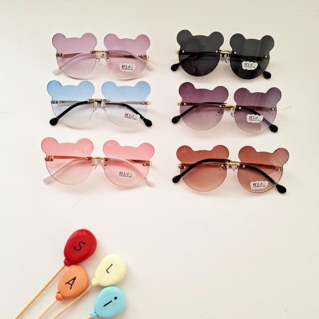 عینک آفتابی بچگانه یوی ۴۰۰ مدل میکی موس شیشه ای دسته فلزی شیک