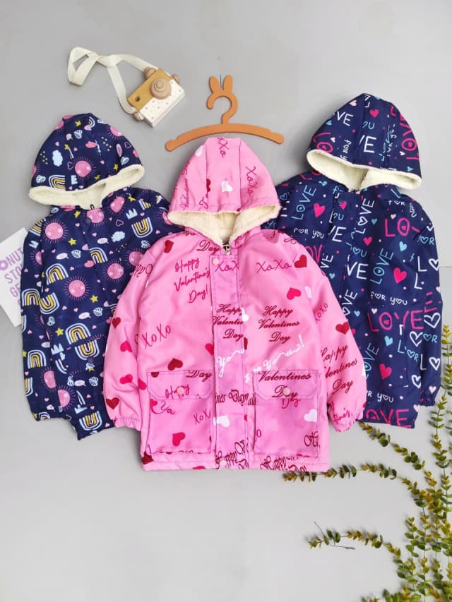 سویشرت بارونی دخترانه داخل خز