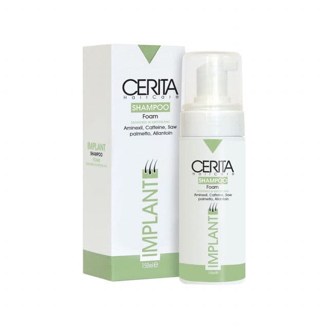 شامپو فوم کاشت مو سریتا حجم 150 میلی لیتر