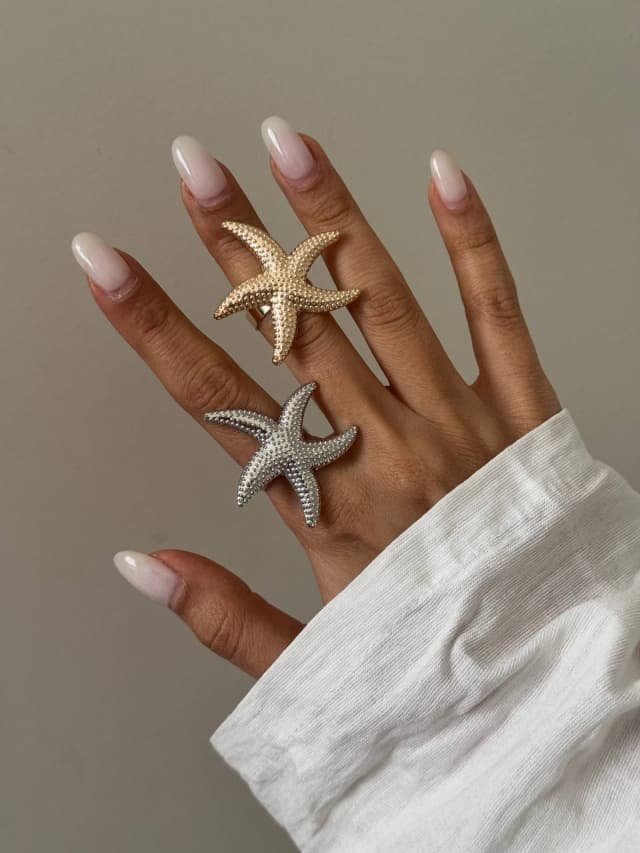 انگشتر ساحلی ستاره دریایی