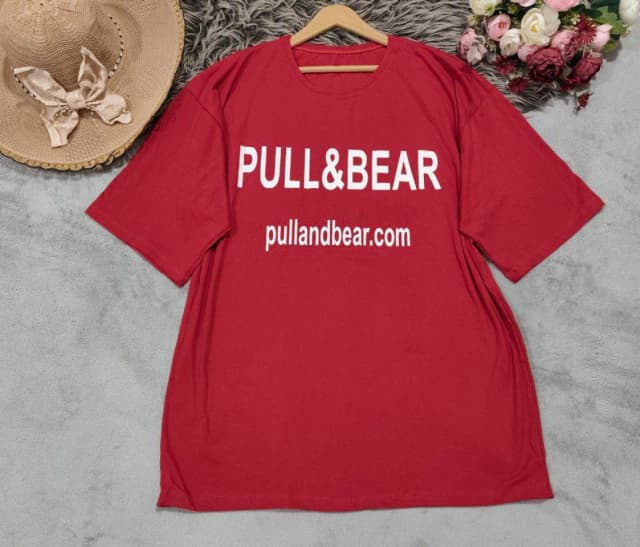 تیشرت لانگ فانتزی تک رنگ 