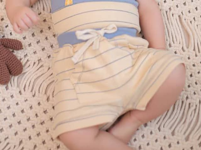 شلوارک نوزادی طرح cool boy نی نی سان nini sun