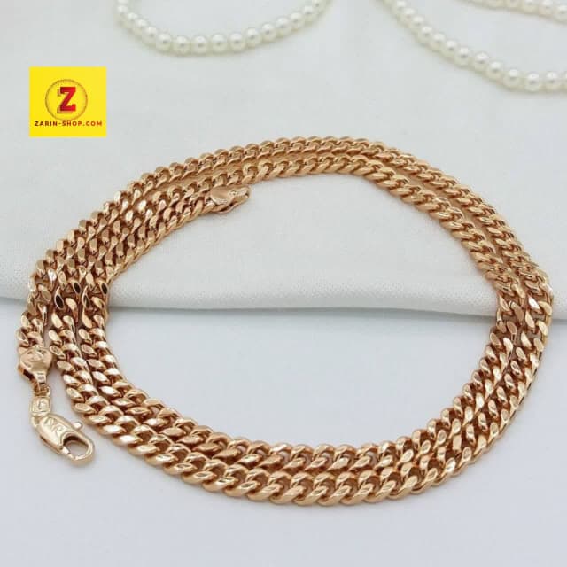 گردنبند کارتیر طلایی ژوپینگ زنانه