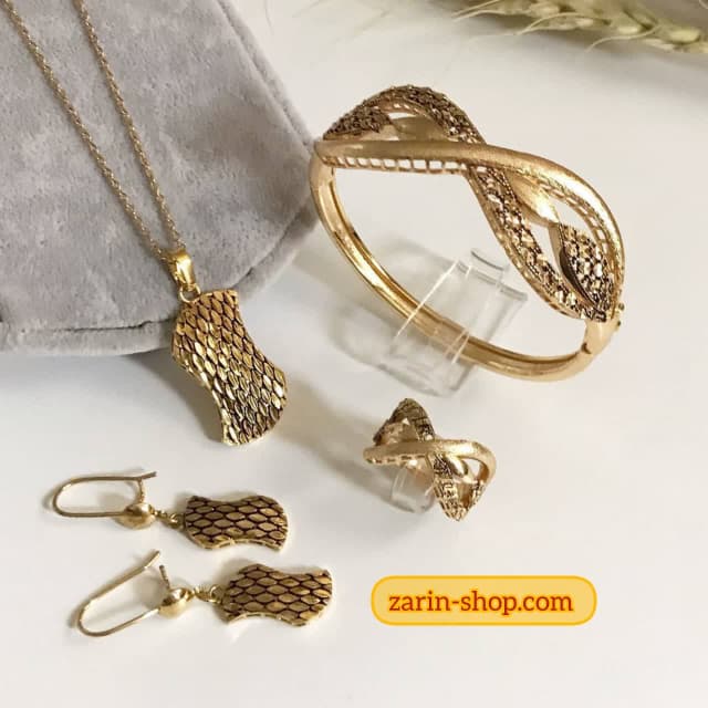 سرویس کامل سیاه قلم زنانه استیل 270300380