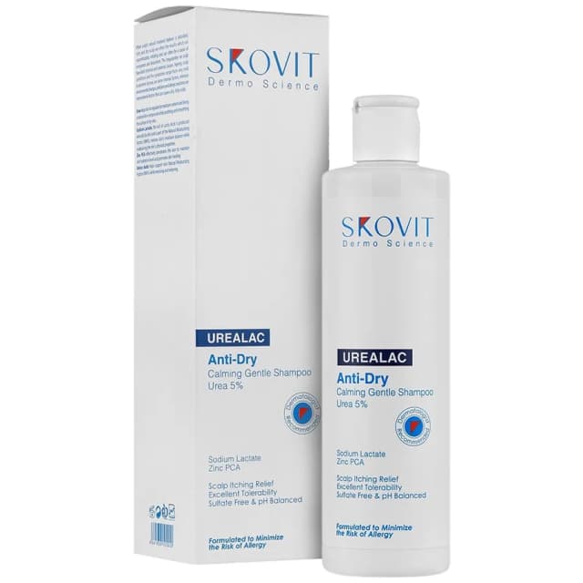 شامپو رطوبت رسان مو حاوی 5% اوره- اسكوویت