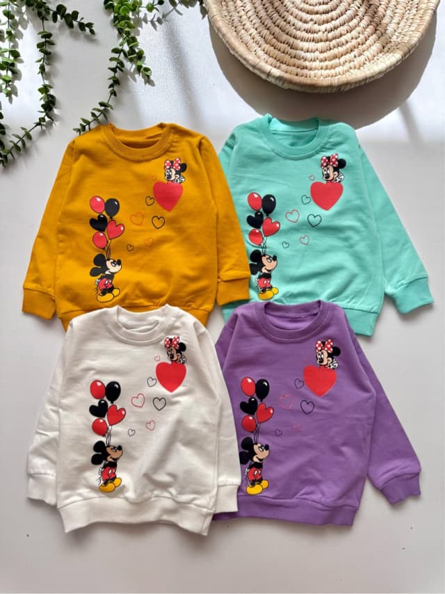 بلوز دورس سایز ۳۵ تا ۴۵ میکی موس