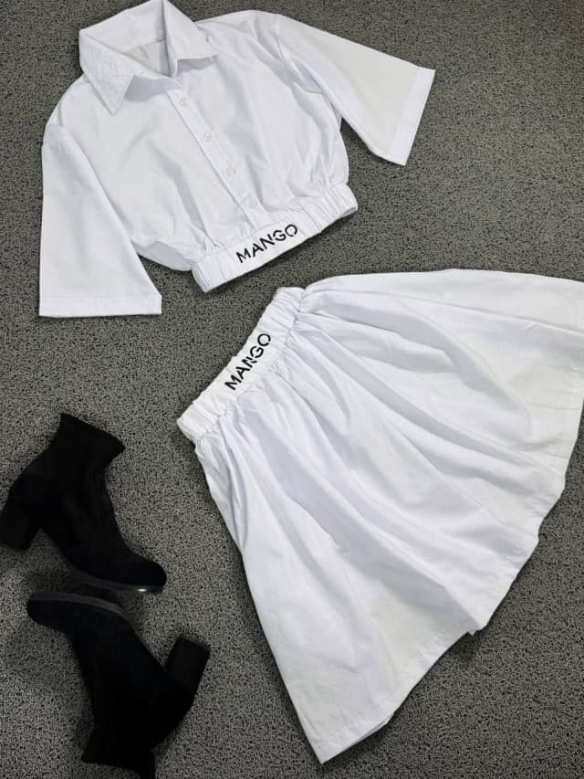 کراپ دامن داکرون زنانه