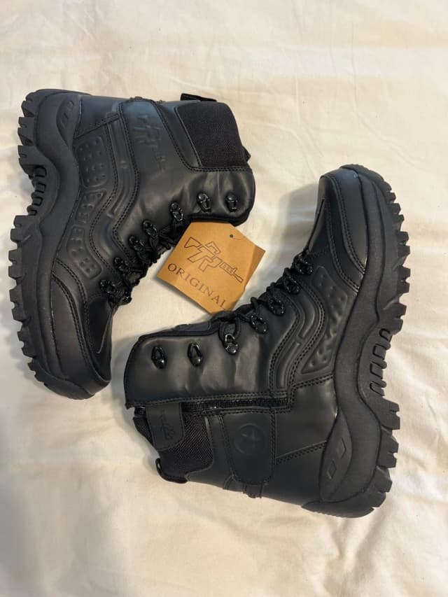 پوتین رافایل مردانه رنگ مشکی (نیم بوت نظامی و تاکتیکال ) RAFAEL